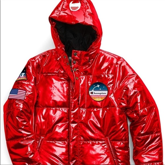 NWT Men's Champion x NASA Puffer Jacket Limited Edition‎ - Picture 3 of 7